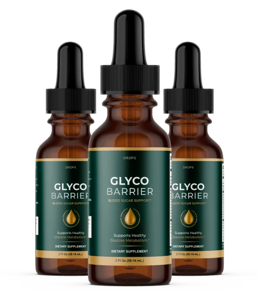 GlycoBarrier natural formula, 3 bottles